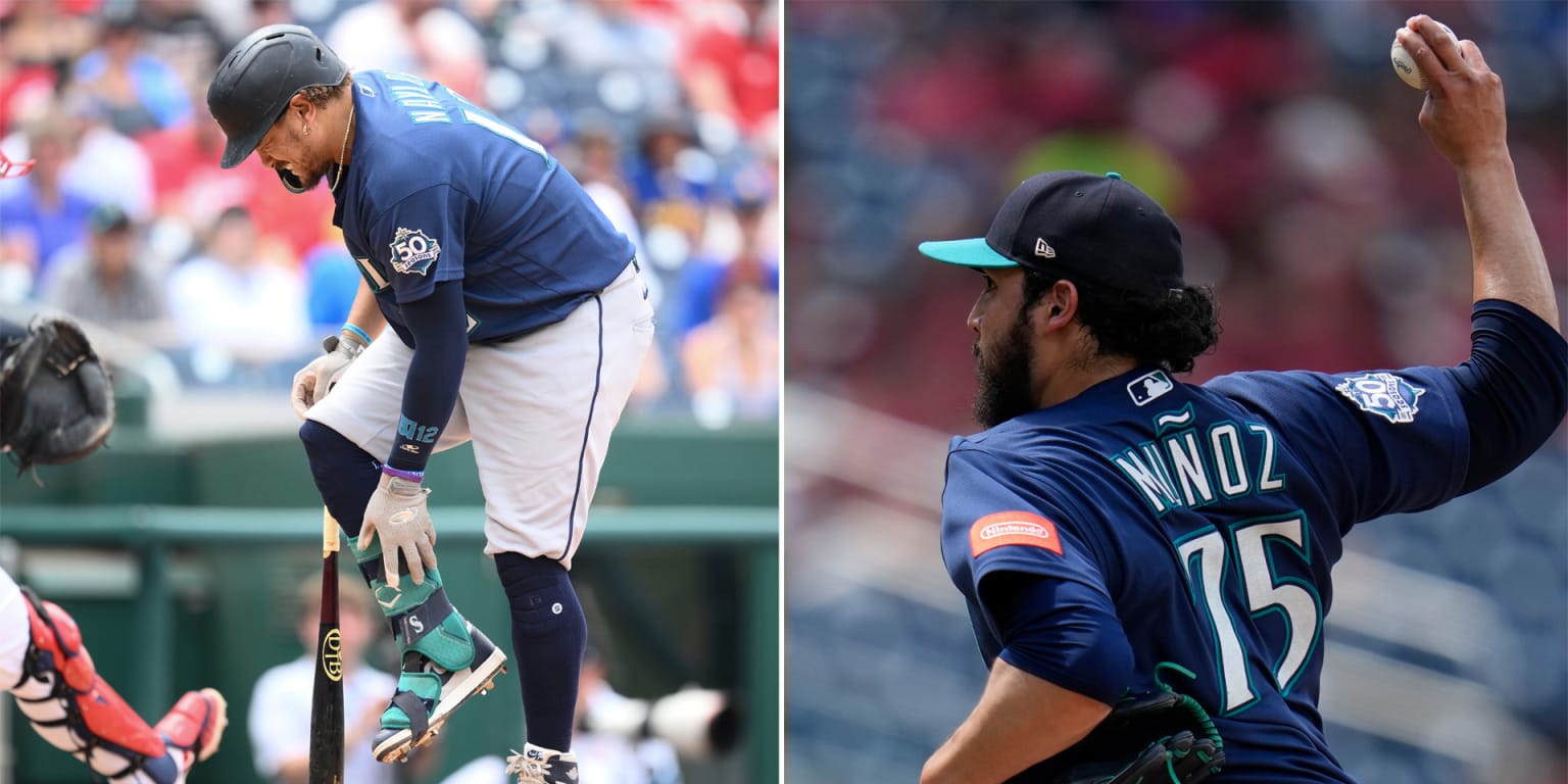 Mariners enfrentam lesões após derrota para os Nationals