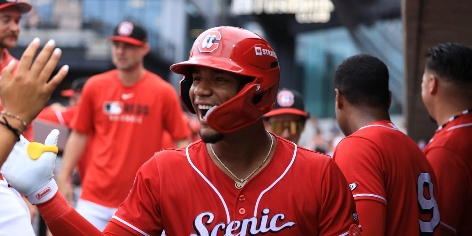 Reds prospect Balcazar showcases power in 2-HR, 5-RBI game in Double-A
