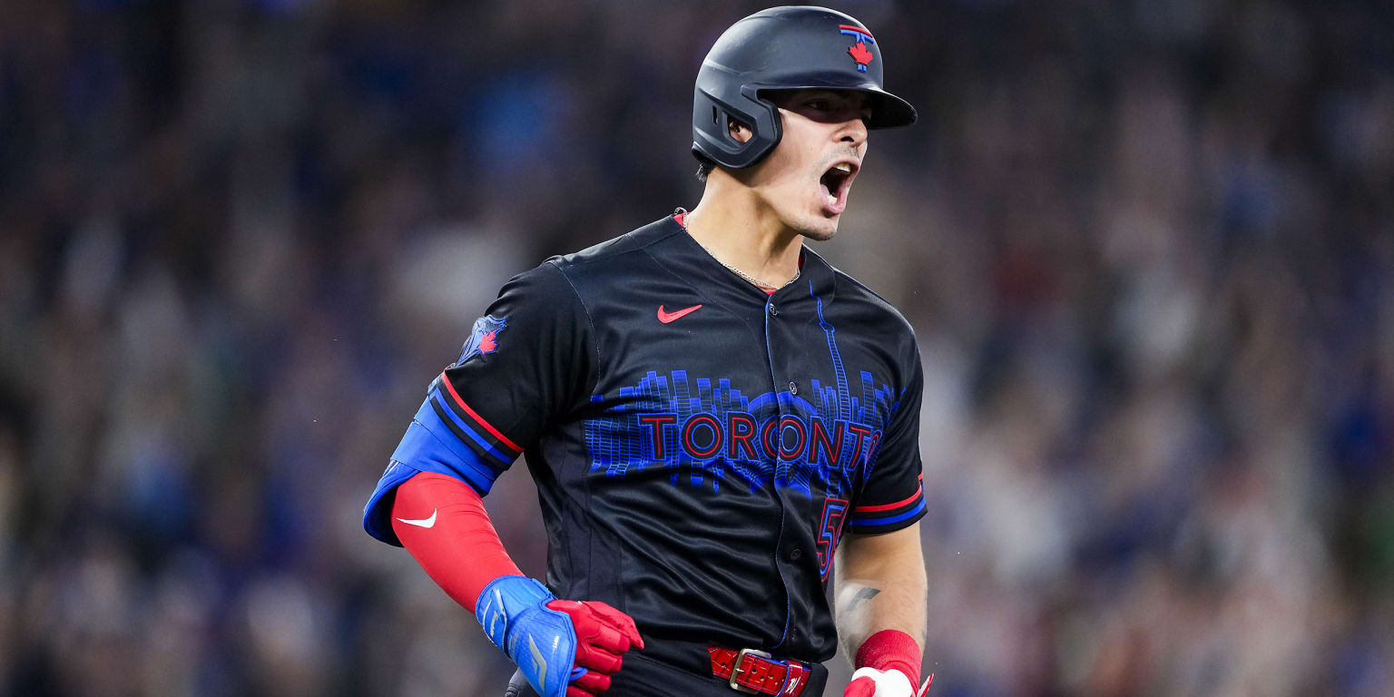 Valenzuela makes his mark with 1st MLB HR to propel Blue Jays