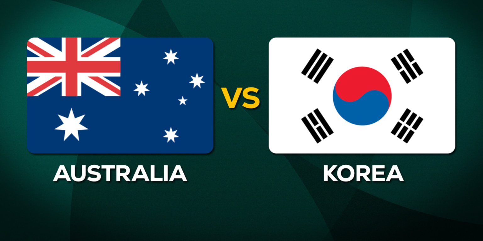 2023 월드 베이스볼 클래식 호주 vs 한국