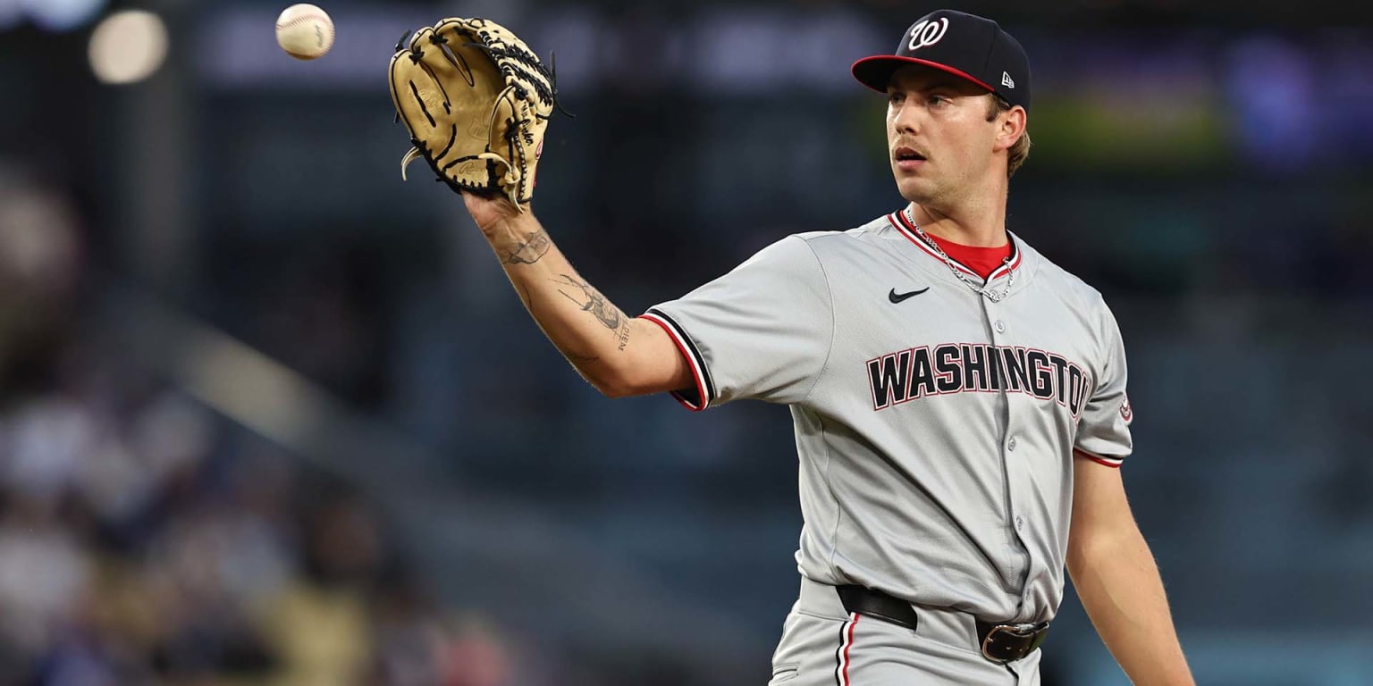 Mitchell Parker shines in MLB debut, leads Nationals to victory on Jackie Robinson Day