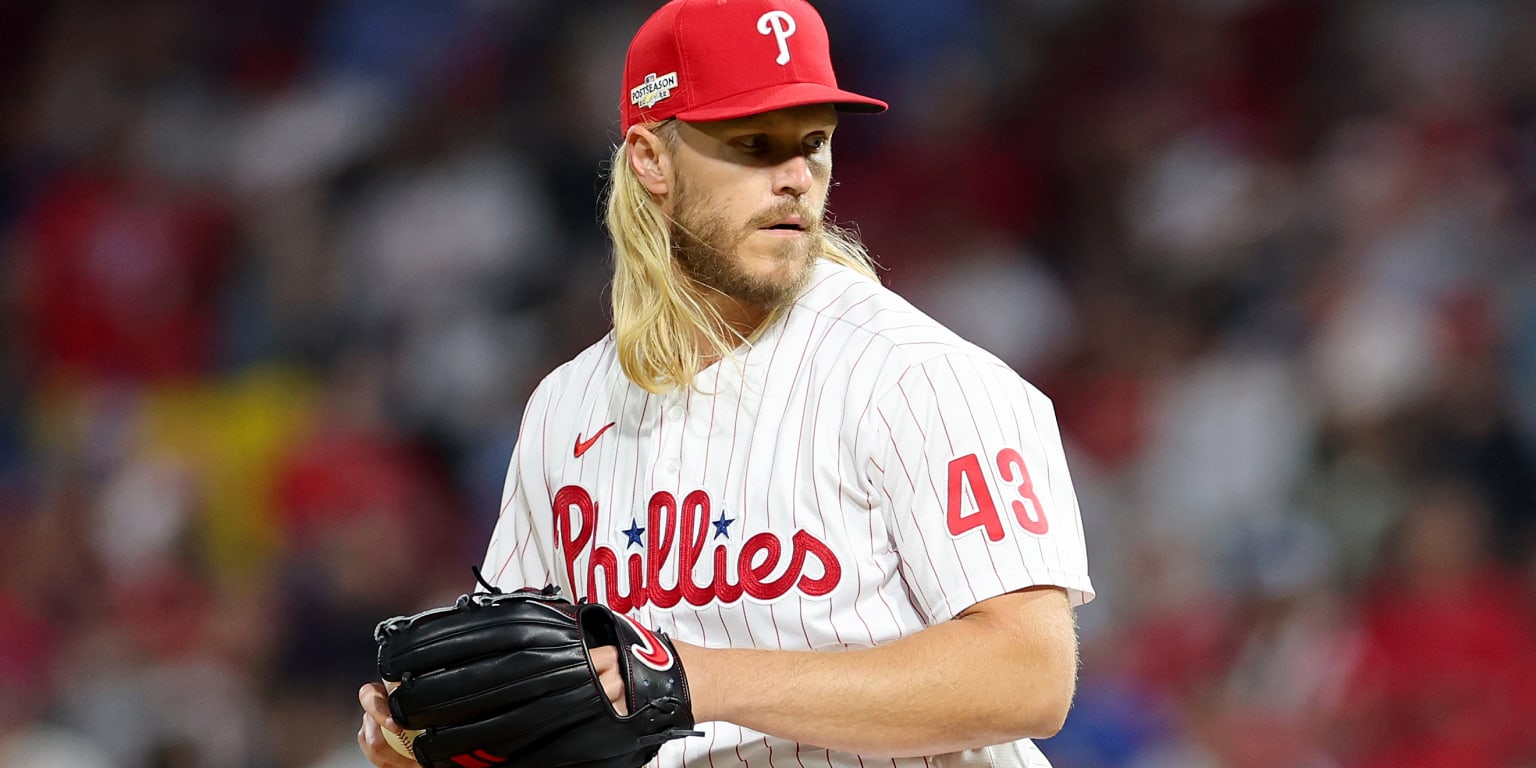 Phillies handing baseball to Noah Syndergaard for Game 3 of the