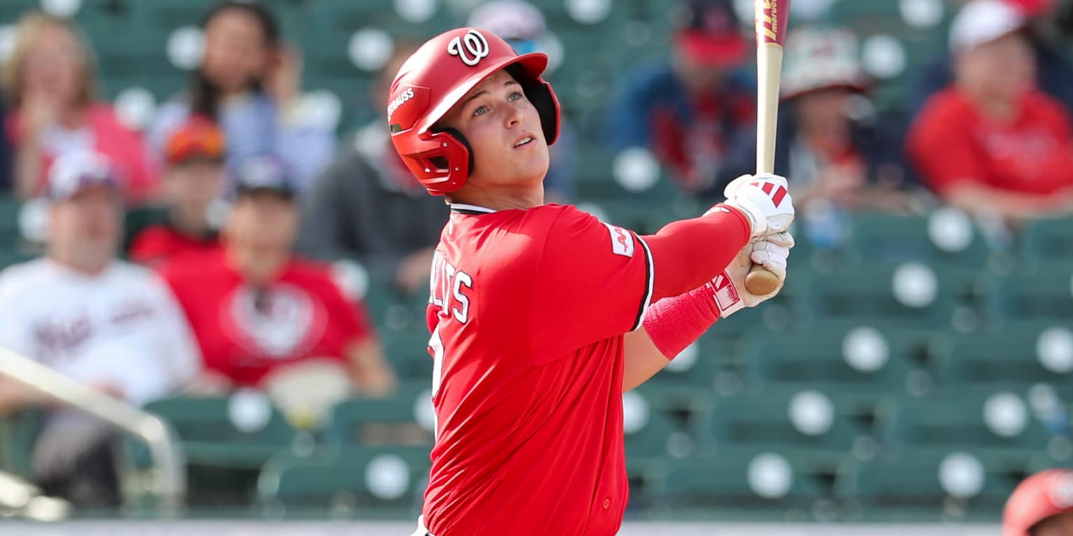 Nationals treasure: 2025's No. 1 pick enjoying homer streak at High-A