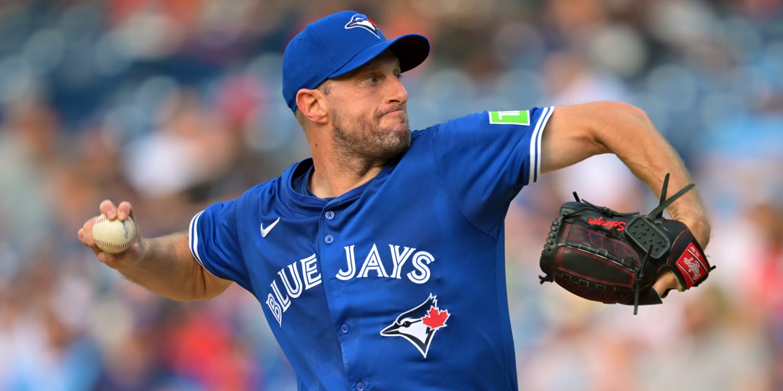 Scherzer regresó a los Azulejos tirando 5 innings (4 K) vs. Cleveland