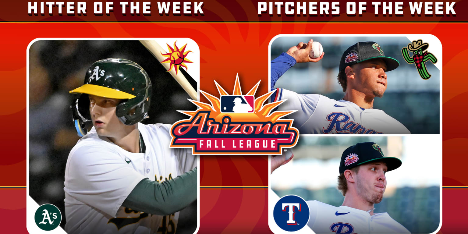 Arizona Fall League 2024 week 4 award winners