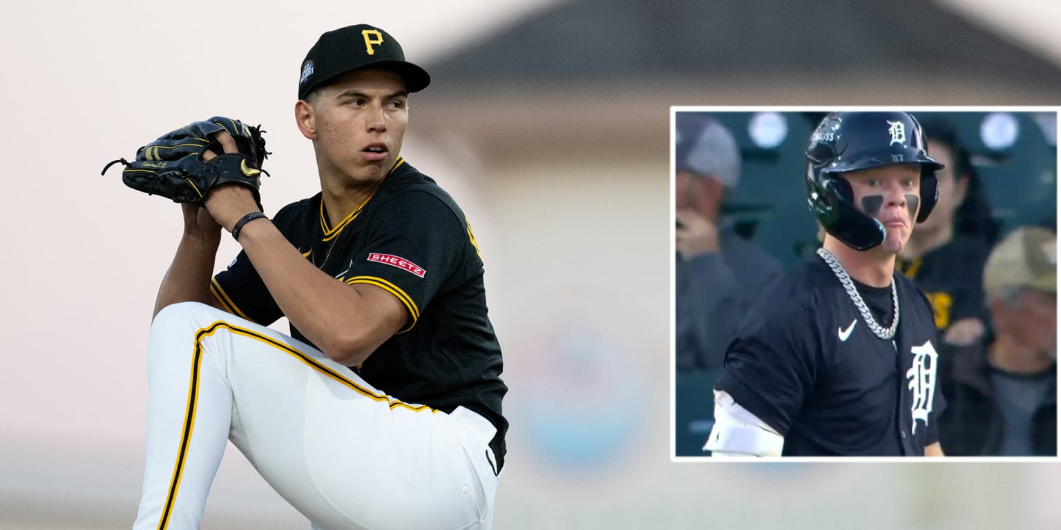 Hernandez awes Clark with 102.4 mph 'beam of light' on first pitch