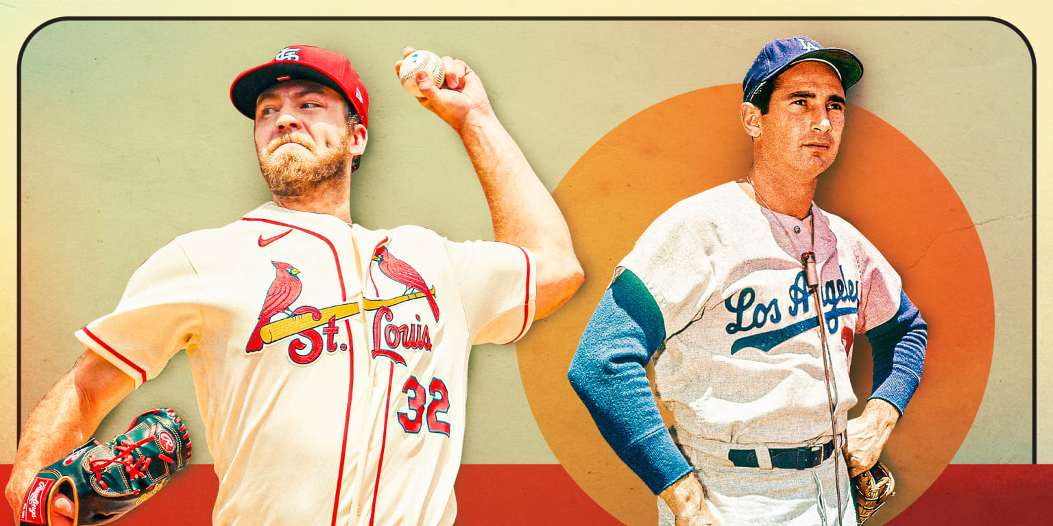Wearing No. 32 like hero Koufax, Cards lefty revels in history of sport