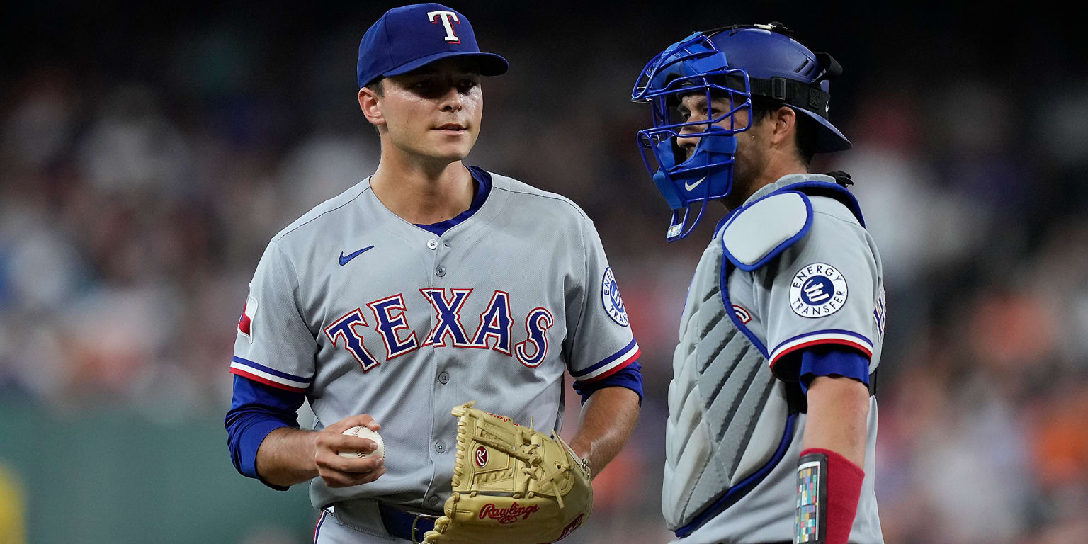 Jack Leiter, Rangers beat Astros