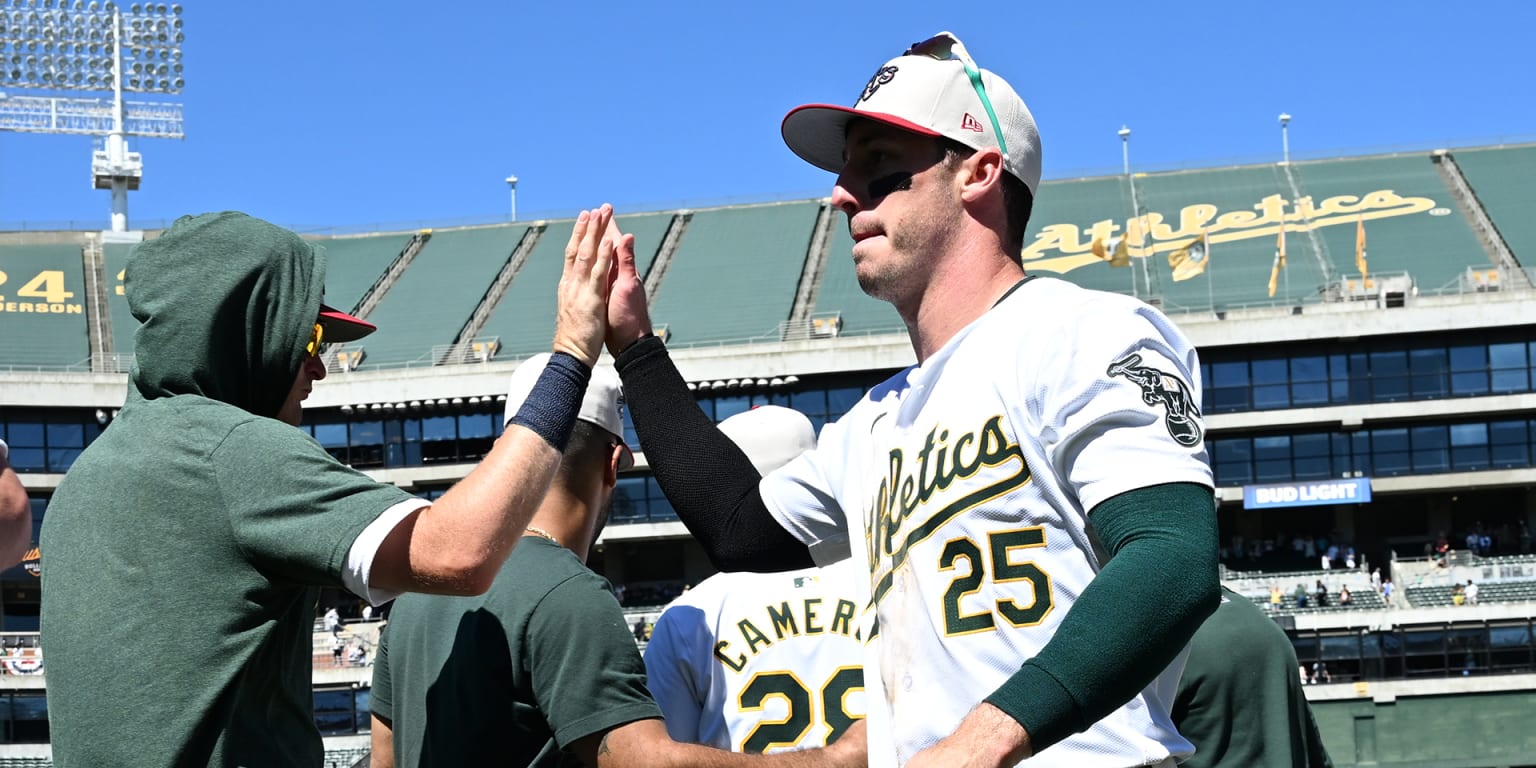 Brent Rooker makes AllStar case in Athletics' sweep vs. Angels