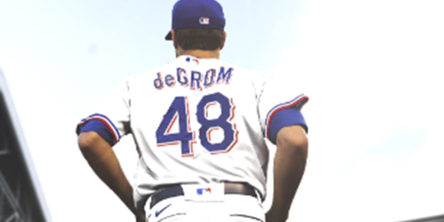 deGrom embracing the vision Rangers putting forth