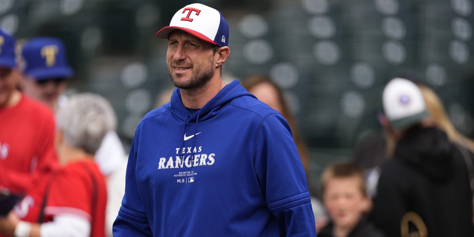 Scherzer to make 2024 debut for Rangers on Sunday