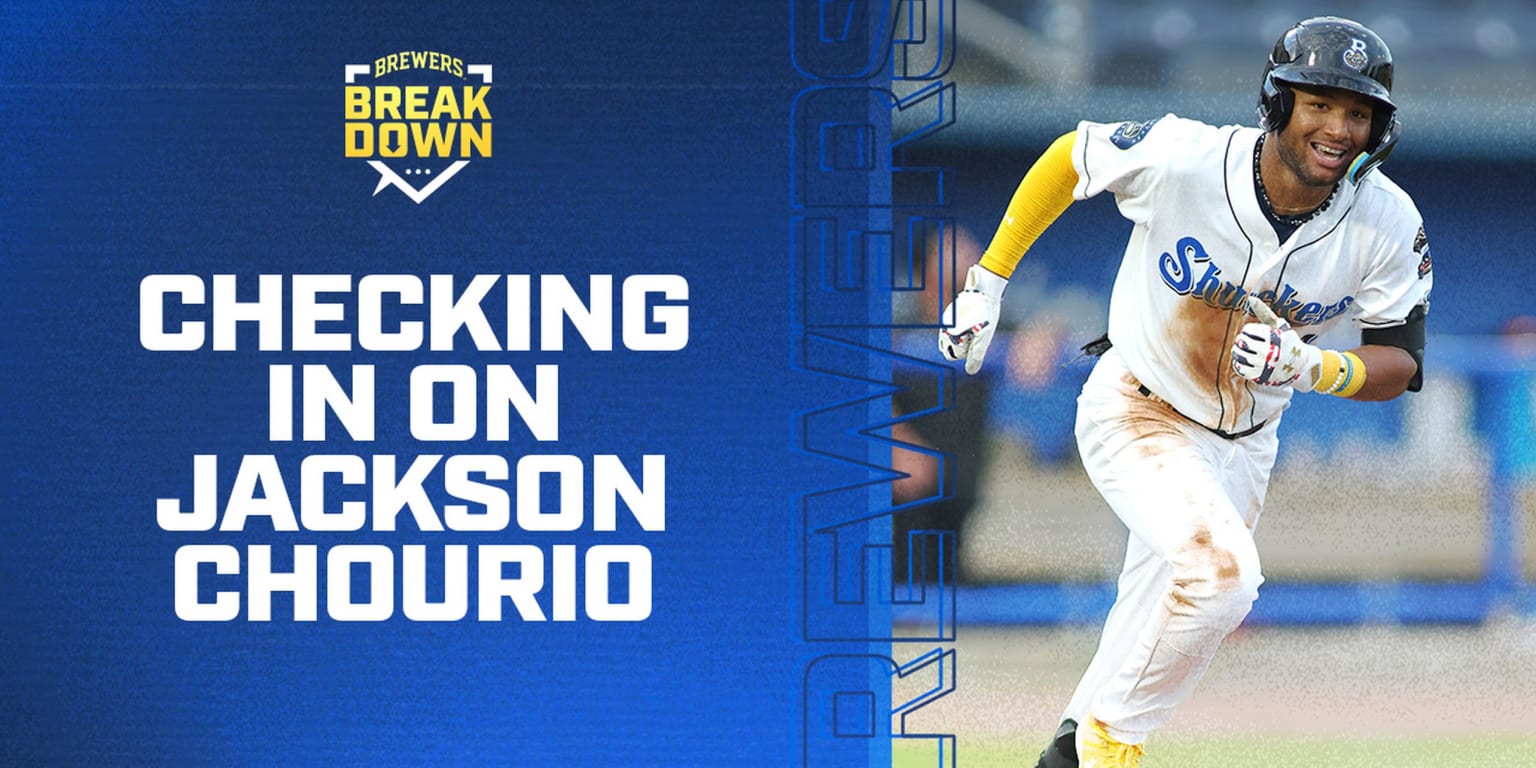 Brewers Breakdown Checking in on Jackson Chourio, the Crew's top prospect,  in Double-A