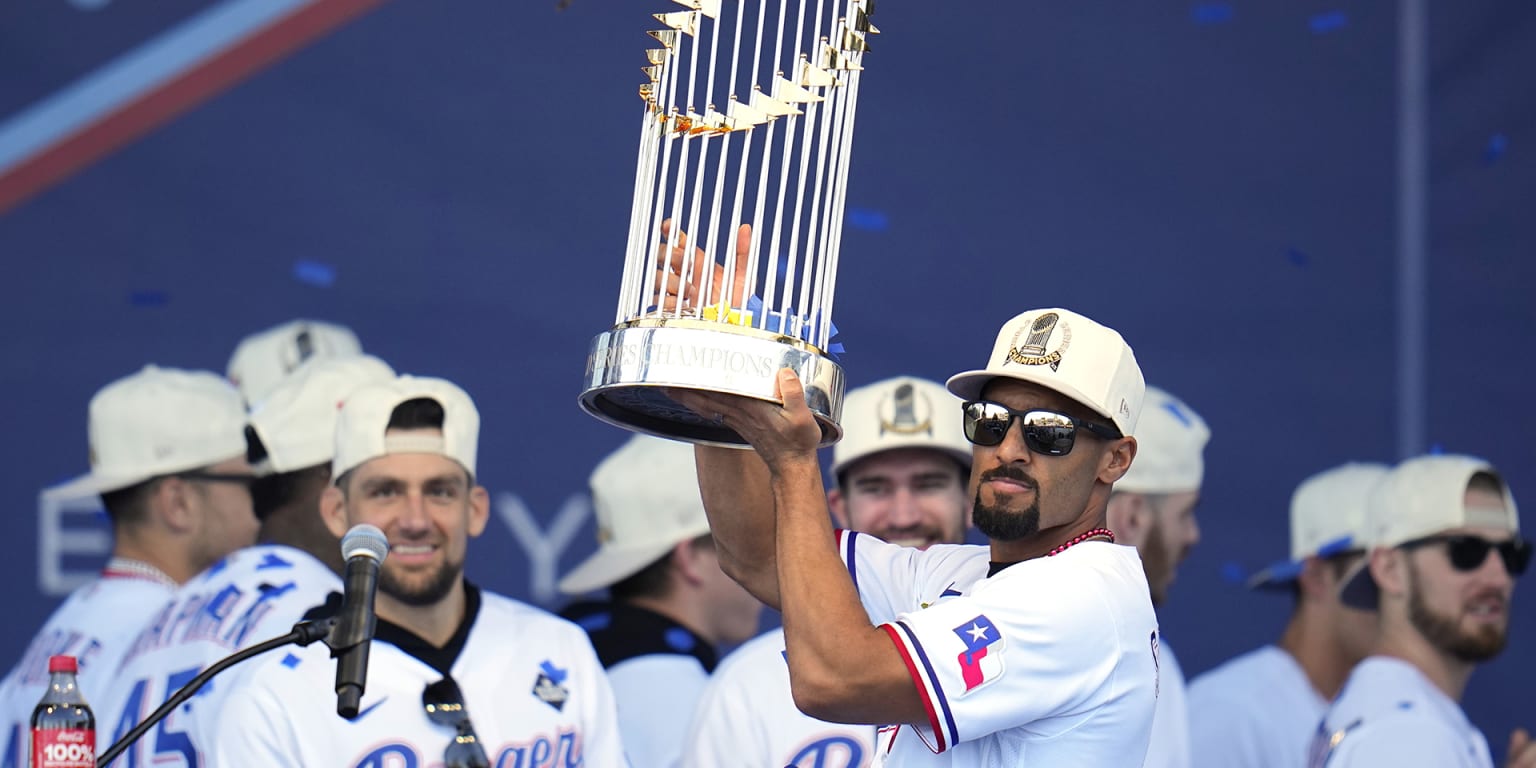 Texas Rangers celebrate first World Series title with parade and pep
