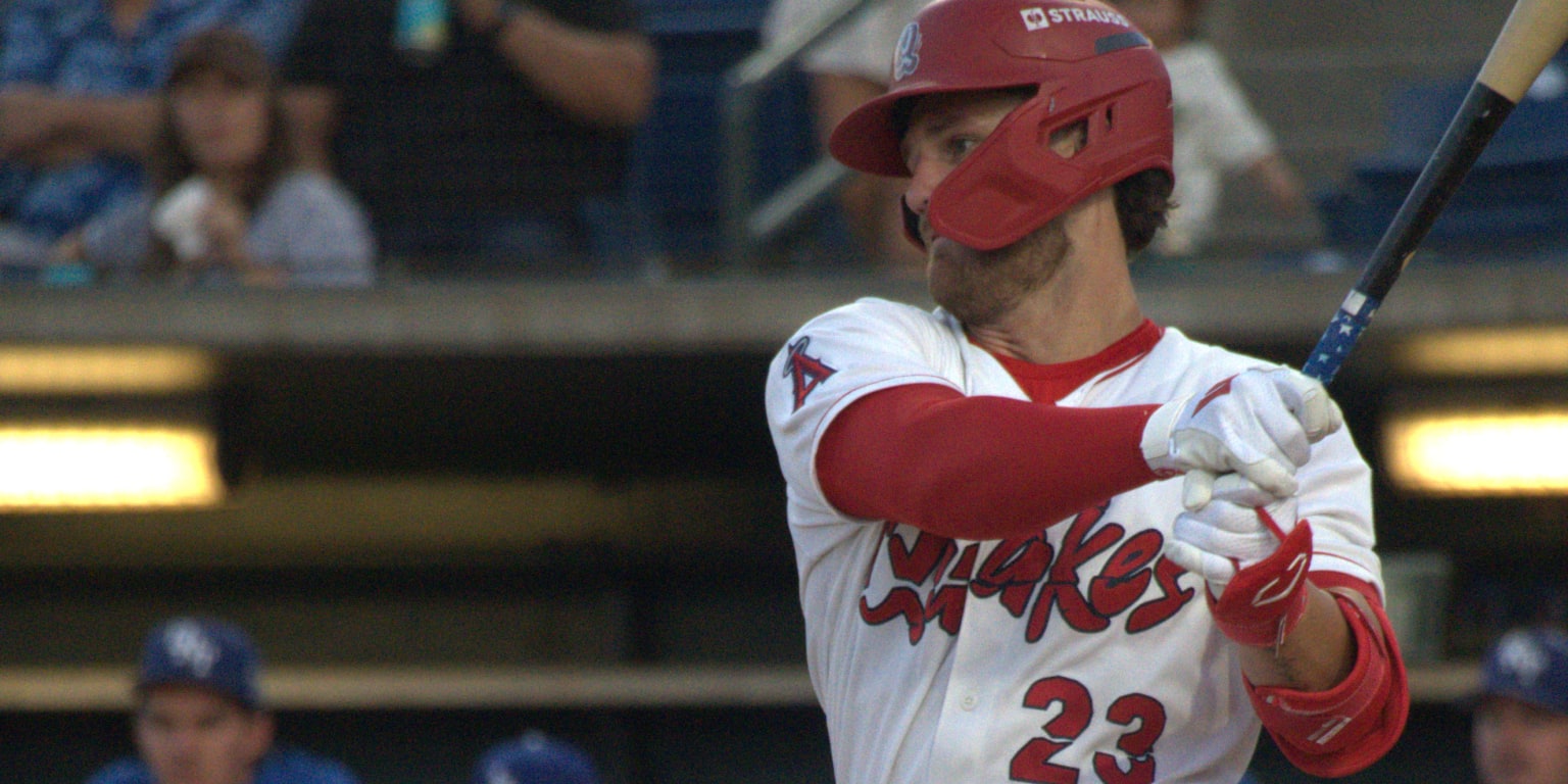 Angels' 3rd-rounder goes yard TWICE ... off a rehabbing big leaguer!