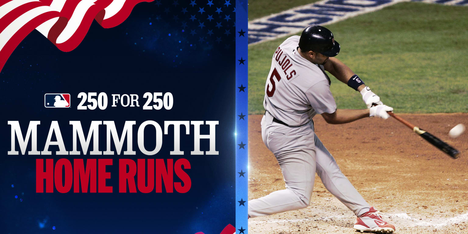 250 for 250: Top 10 mammoth home runs