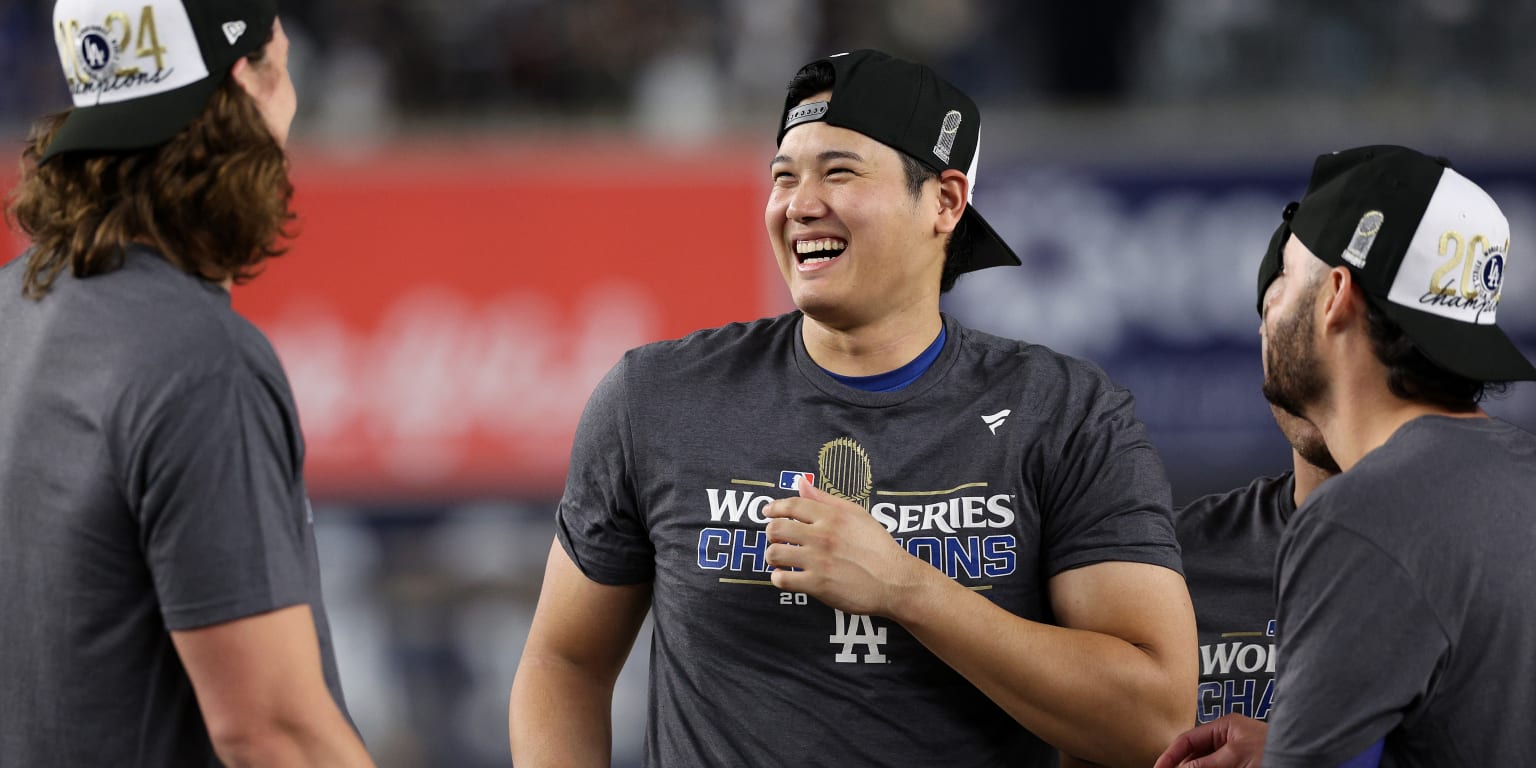 Ohtani caps remarkable season with first World Series ring