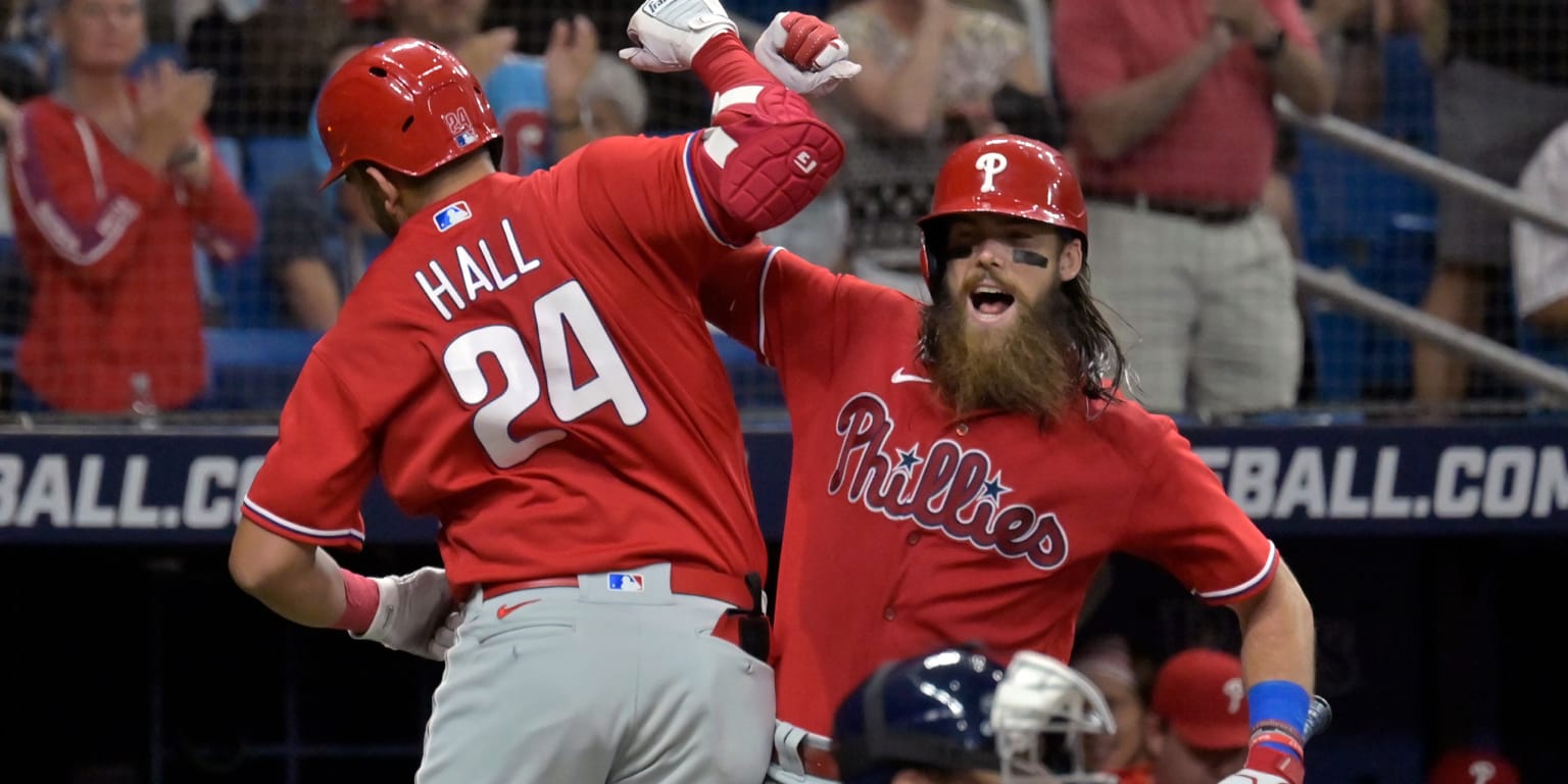 The Phillies swept the broom against the Rays with a win in 11 innings