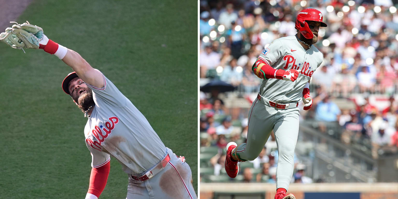 Harper allows run with RF misplay ... and then totally redeems himself!