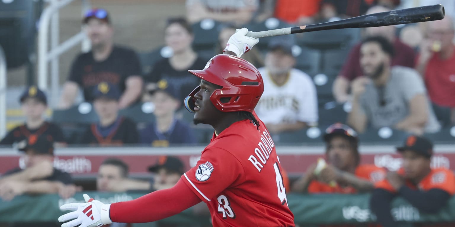 Reds to call up No. 3 prospect Rodríguez from Triple-A