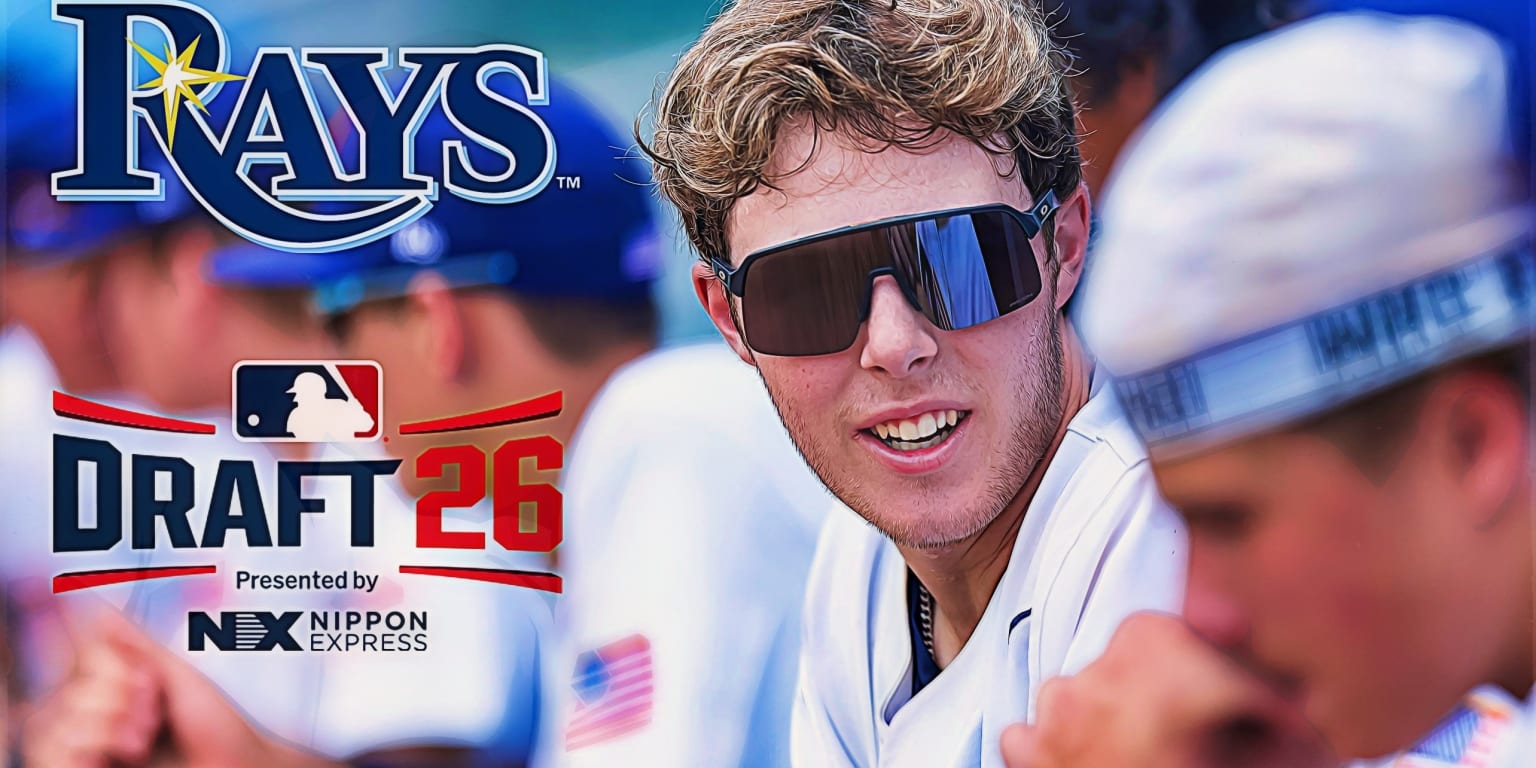Rays select top-ranked Draft prospect Emerson with No. 2 overall pick