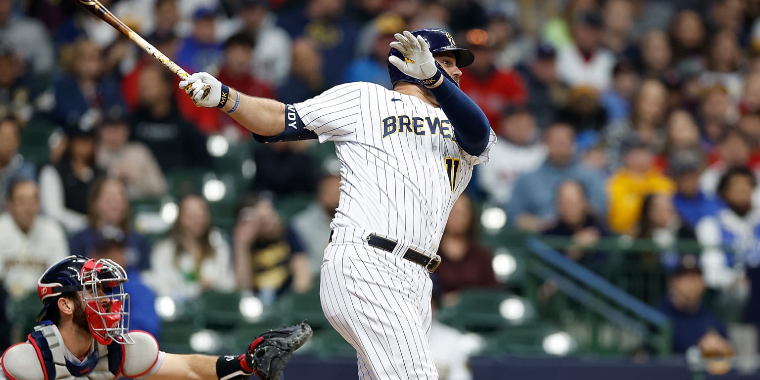 Rowdy Tellez homers against Boston Red Sox again as Milwaukee Brewers win