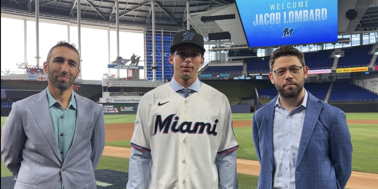 With 'family right in the backyard,' Marlins sign first-rounder Lombard