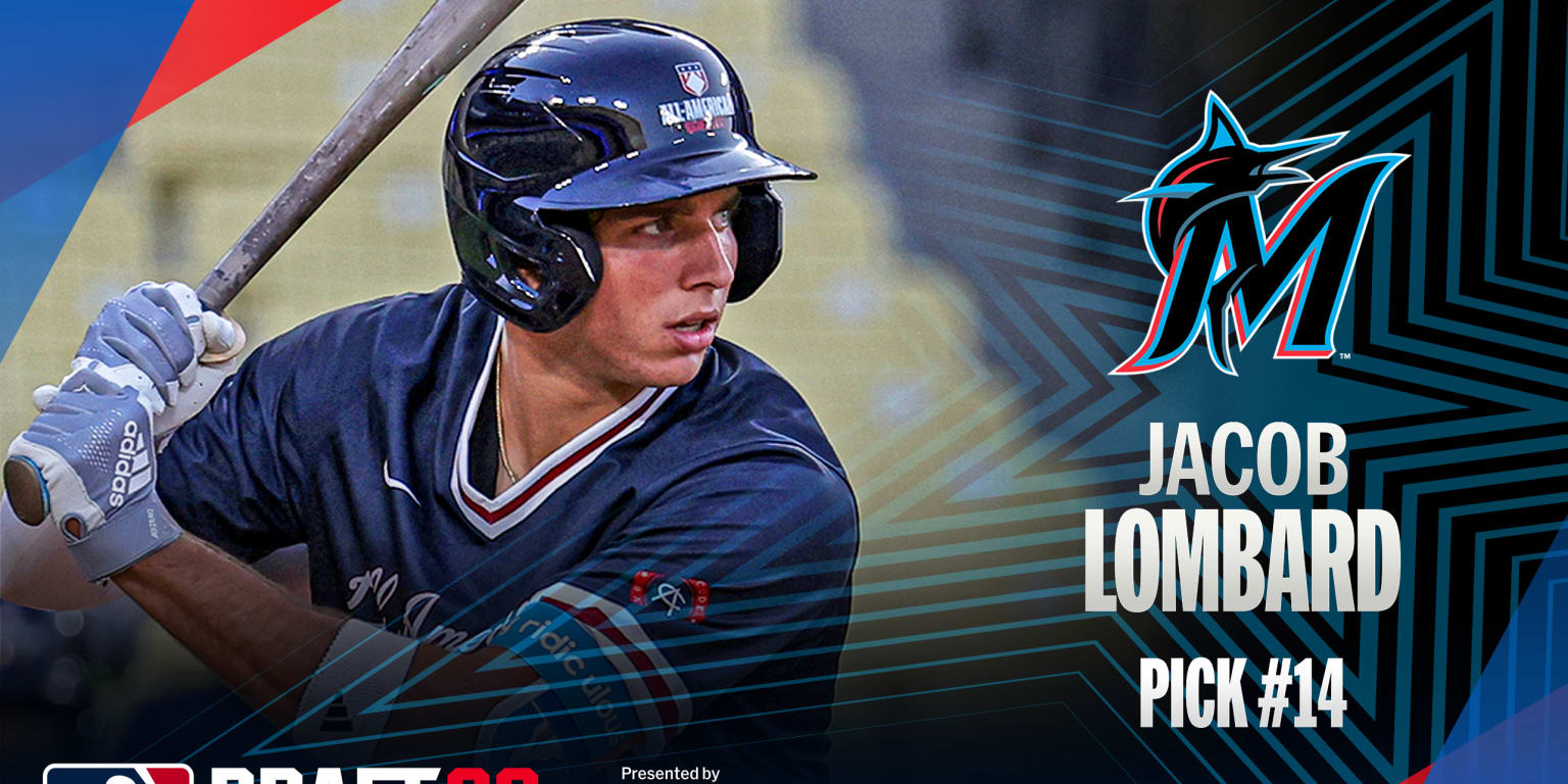 Marlins Draft Local Shortstop Jacob Lombard at No. 14 From Gulliver Prep