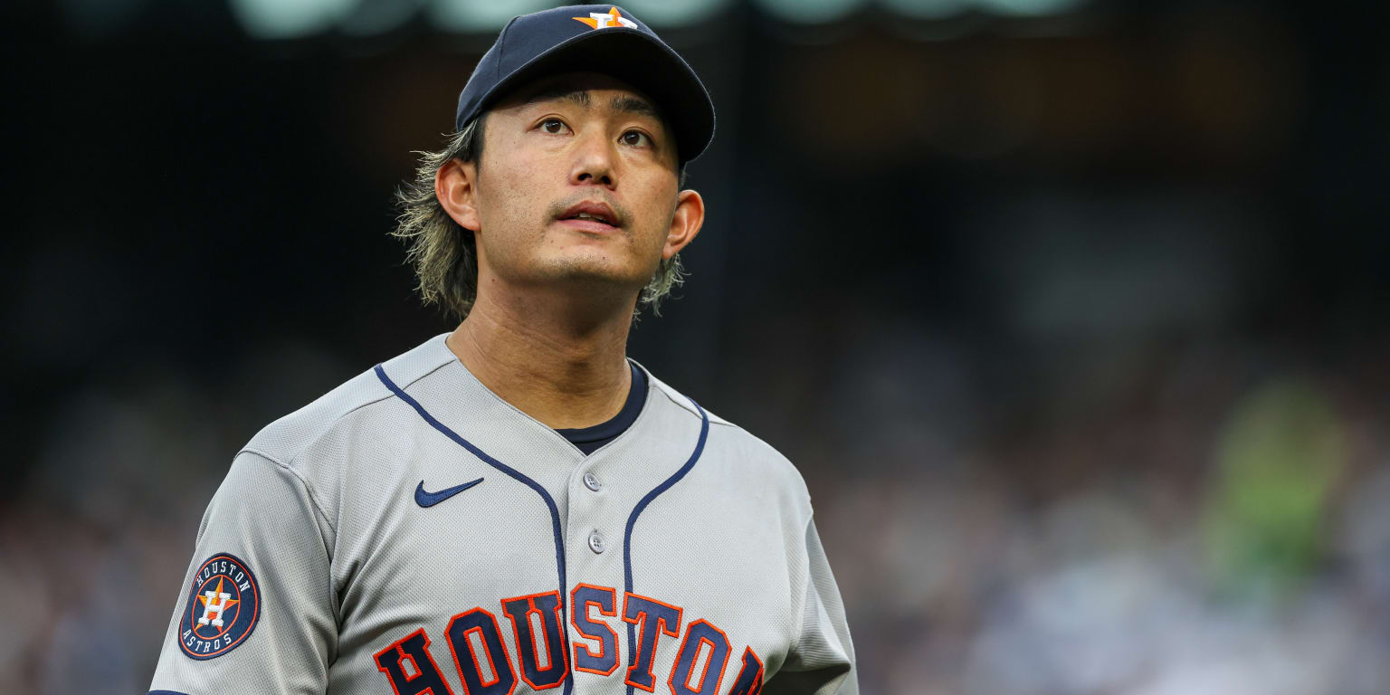 Astros' staff woes mount as Imai sent back to Houston after rough start in Seattle (source)