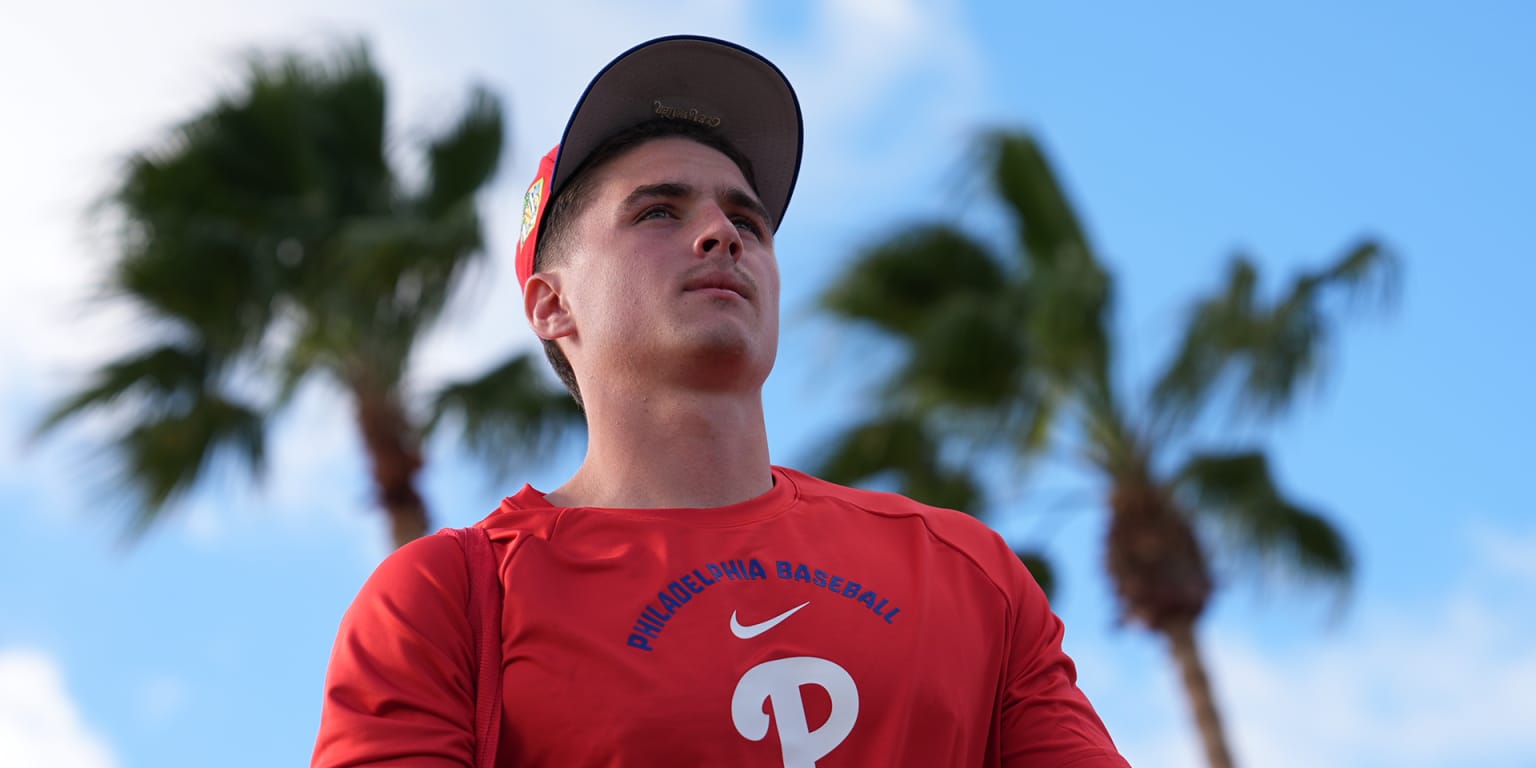 Phillies top prospect Miller (back) 'moving in the right direction'