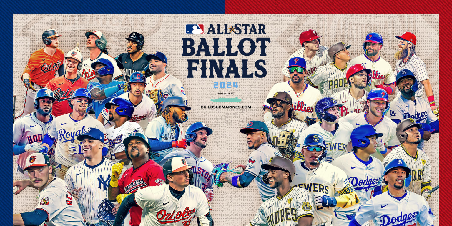 Ballot finalists for 2024 MLB AllStar Game