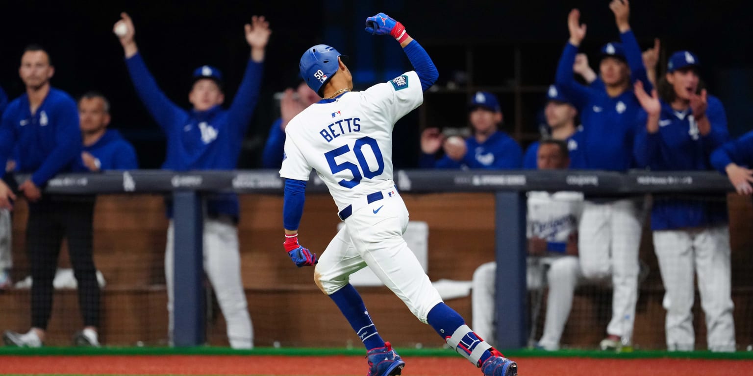 Mookie Betts hits first homer of 2024 season