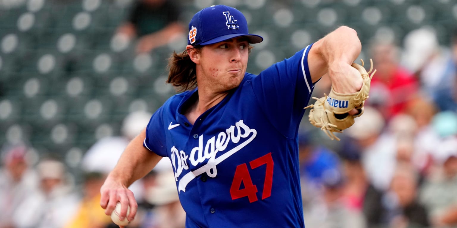 Dodgers might turn to Ryan Pepiot or Michael Grove if Tony