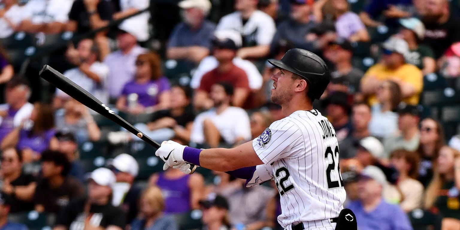 Nolan Jones caps impressive rookie season with Rockies