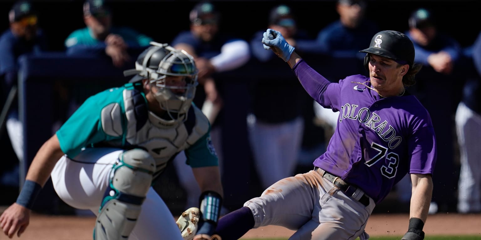 Zac Veen leads all of @MLB with seven steals this spring