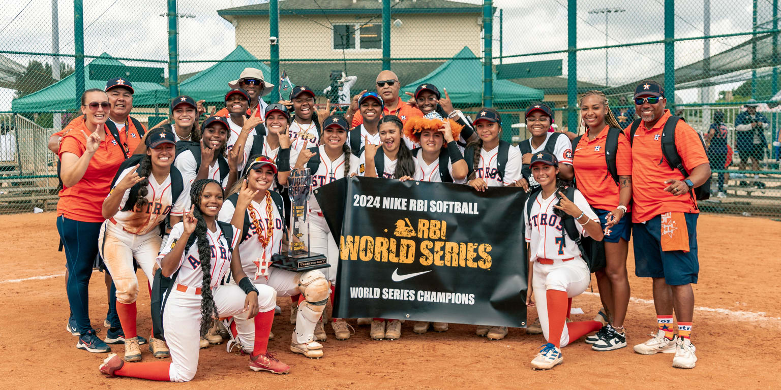 Houston Astros Nike RBI takes home fifth softball championship at the