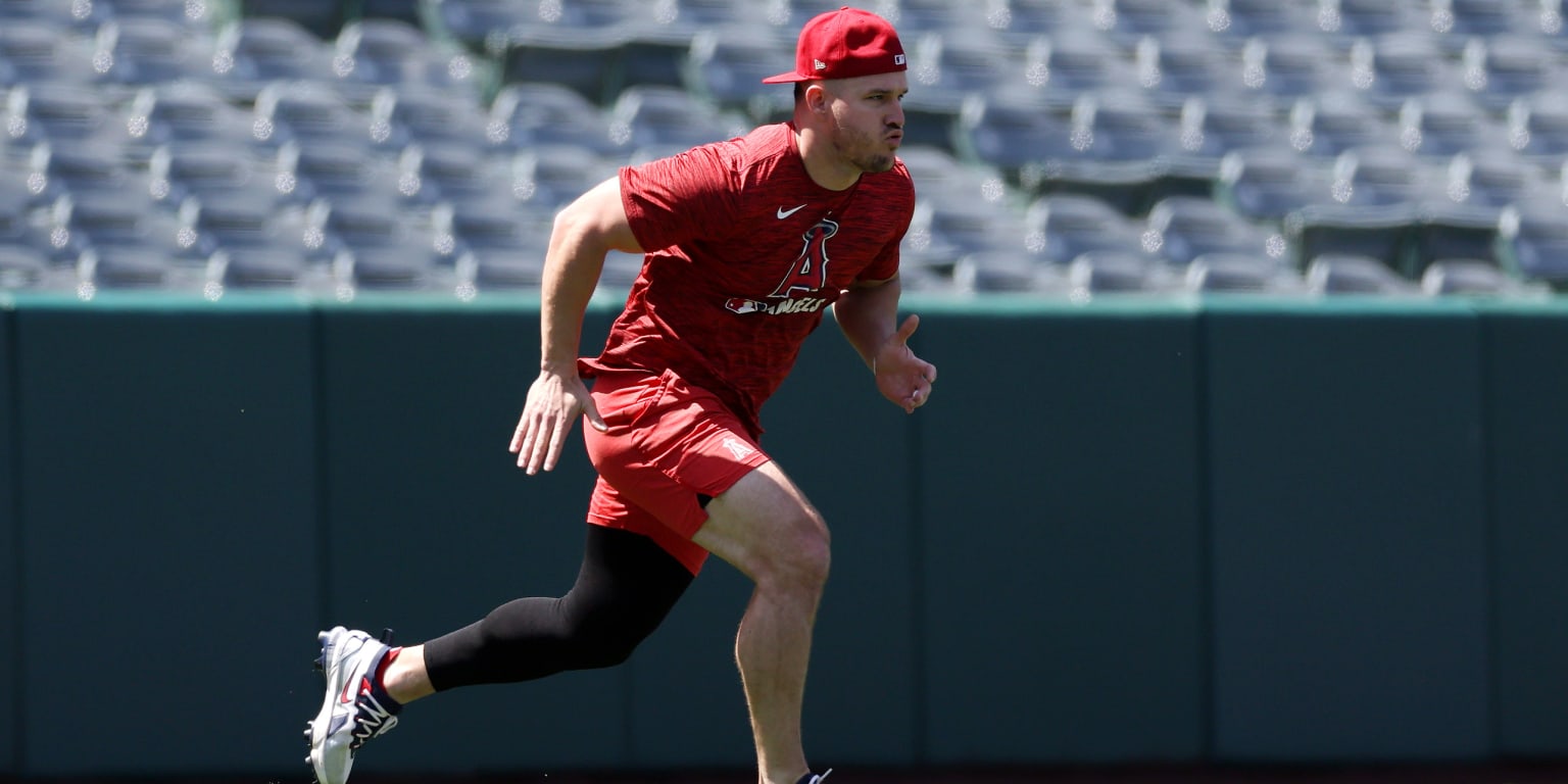 Trout (knee) set to be activated after missing nearly a month