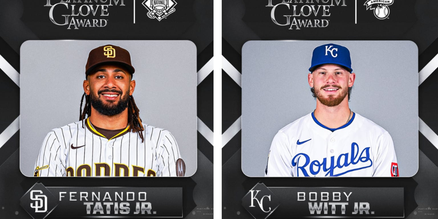 Fernando Tatis Jr., Bobby Witt Jr. win Platinum Gloves