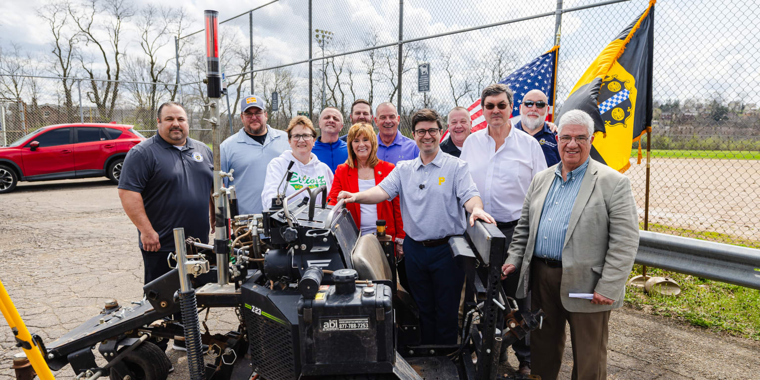Pirates Charities helping to improve baseball fields around Pittsburgh