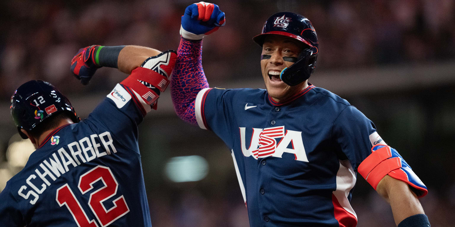 Judge's homer sets the tone in Team USA's blowout vs. Brazil