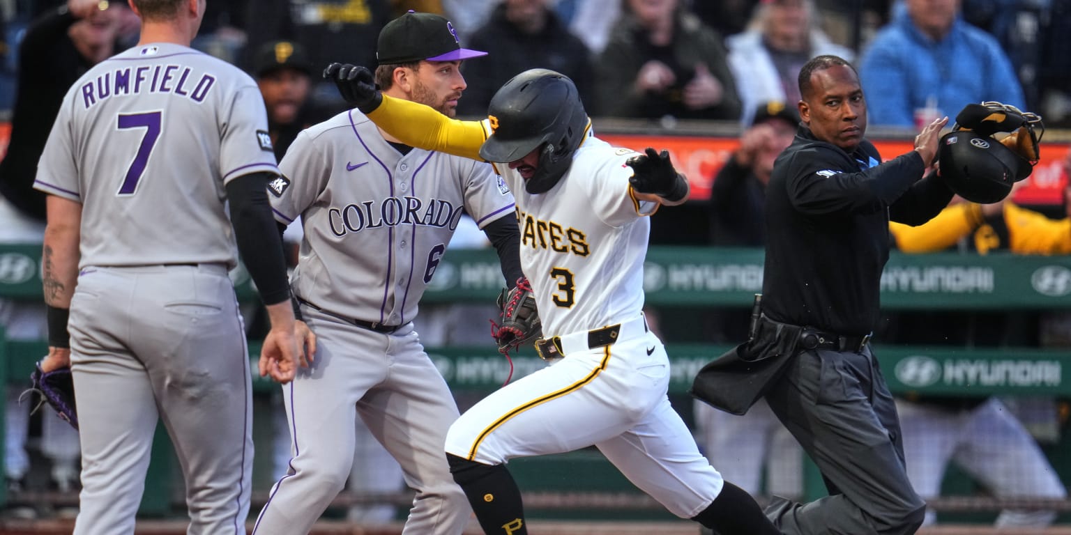 Here's how Lowe's heads-up baserunning turned into 2 wacky runs for Pirates