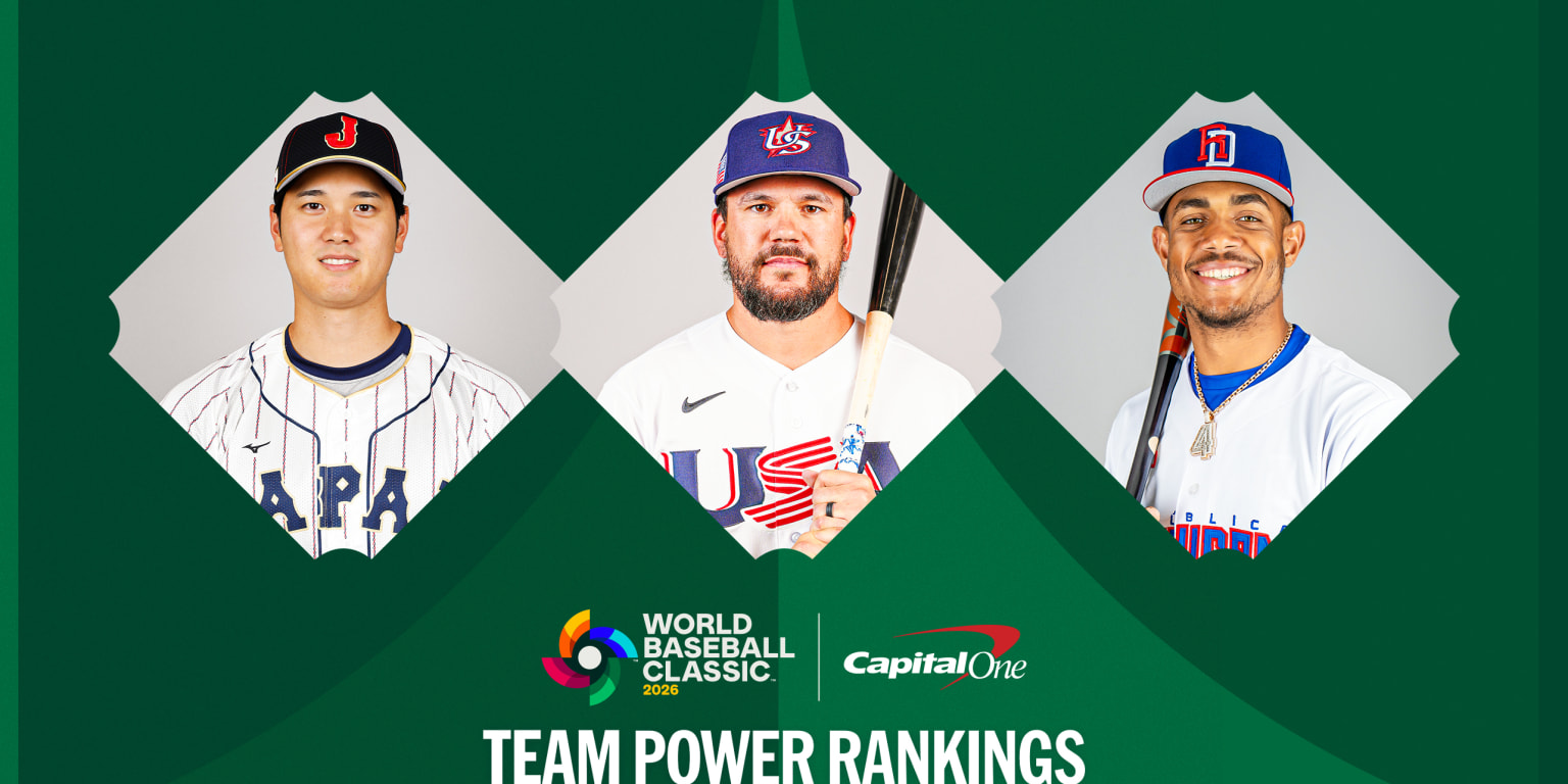Here are the World Baseball Classic Power Rankings