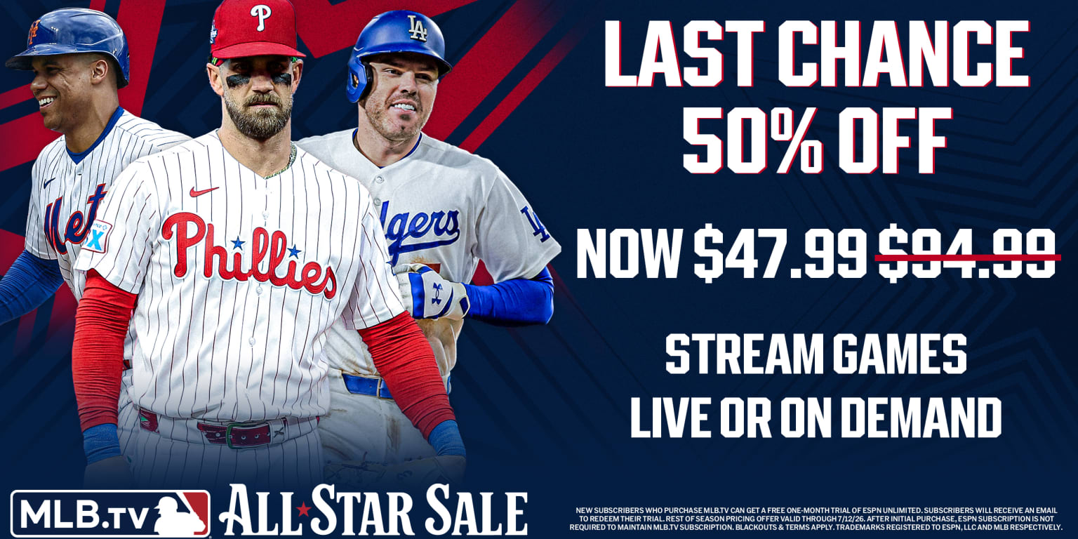 Last chance: All-Star Sale brings you MLB.TV for 50% off