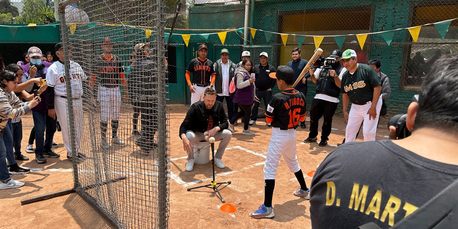 San Diego Padres play baseball with Mexico City youth ahead of first MLB  games in region