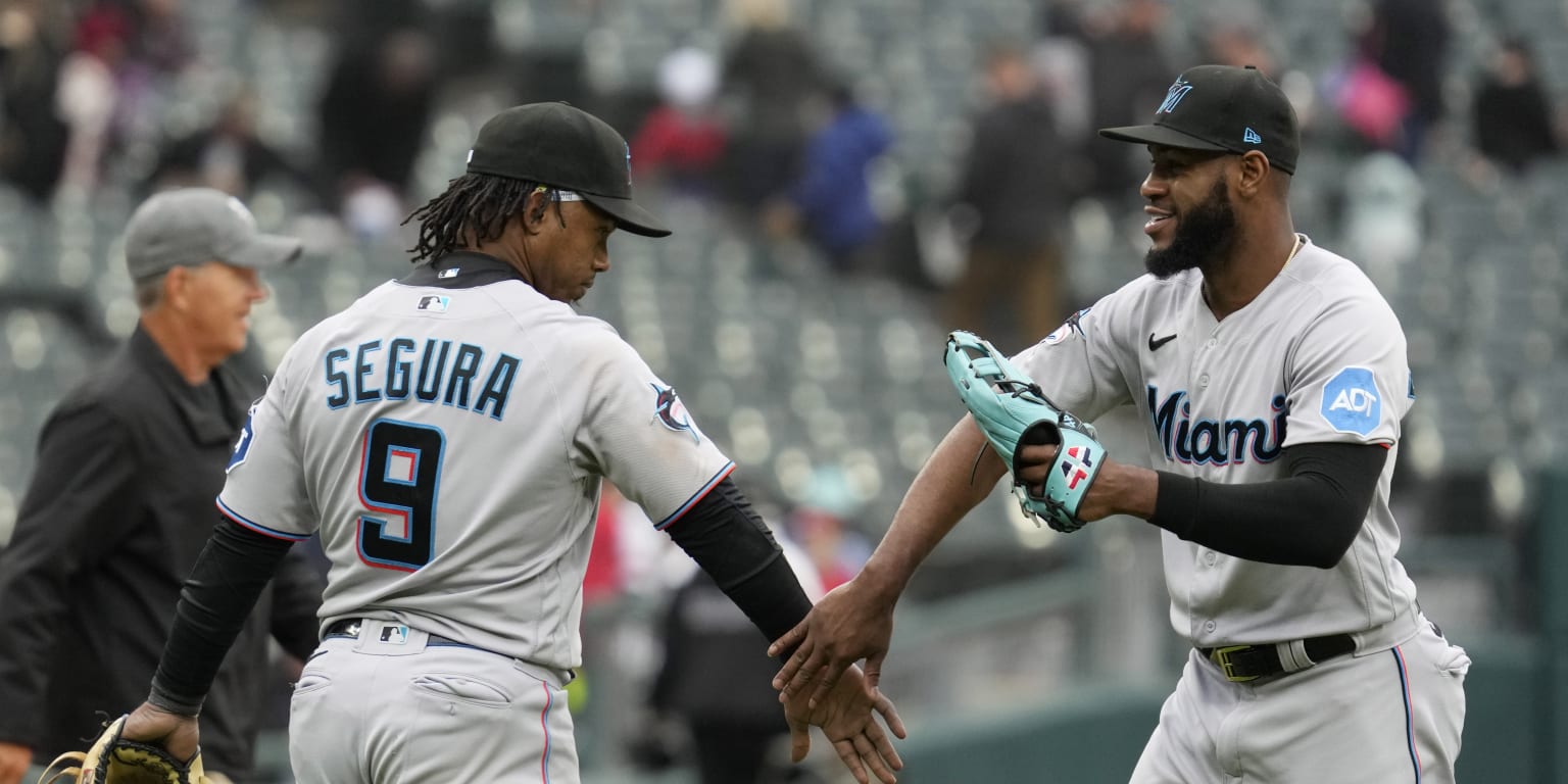 Brian De La Cruz i Jean Segura Power Marlins wygrywają