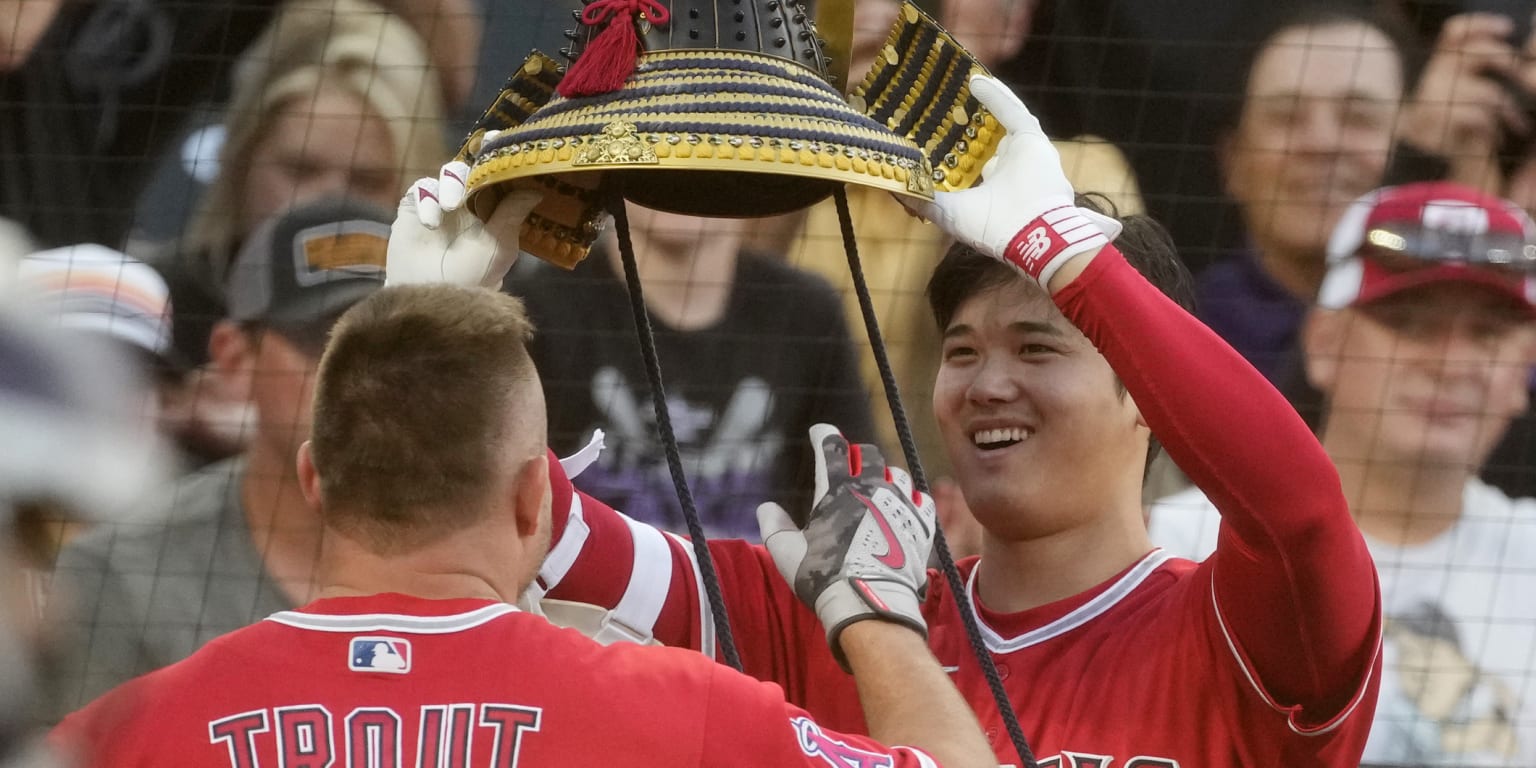 Mike Trout, Shohei Ohtani hit back-to-back homers in Angels' win – Orange  County Register