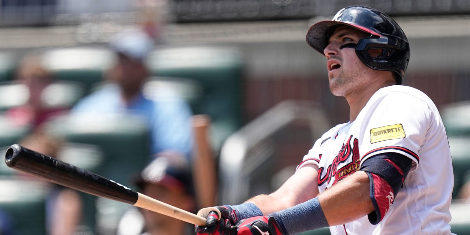 Braves' Austin Riley speaks on doing 'damage' amid wild home run