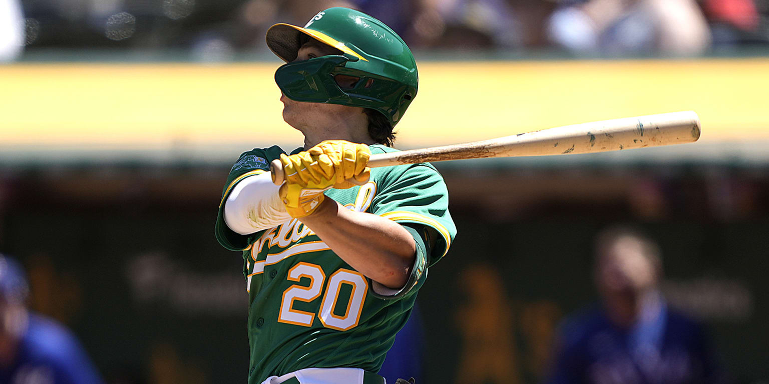 Athletics' Gelof hits sixth homer in 22 games as Rangers fall