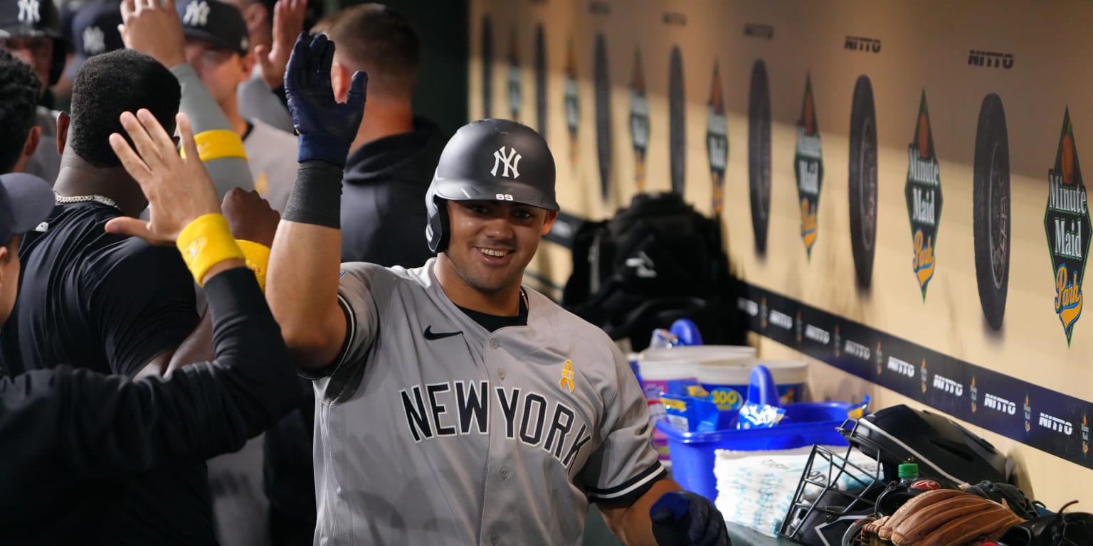 Domínguez’s HR helps Yanks pull off uncommon sweep of Astros