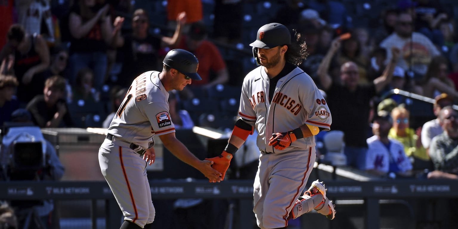 The Giants hold on against the Rockies and snap a losing streak