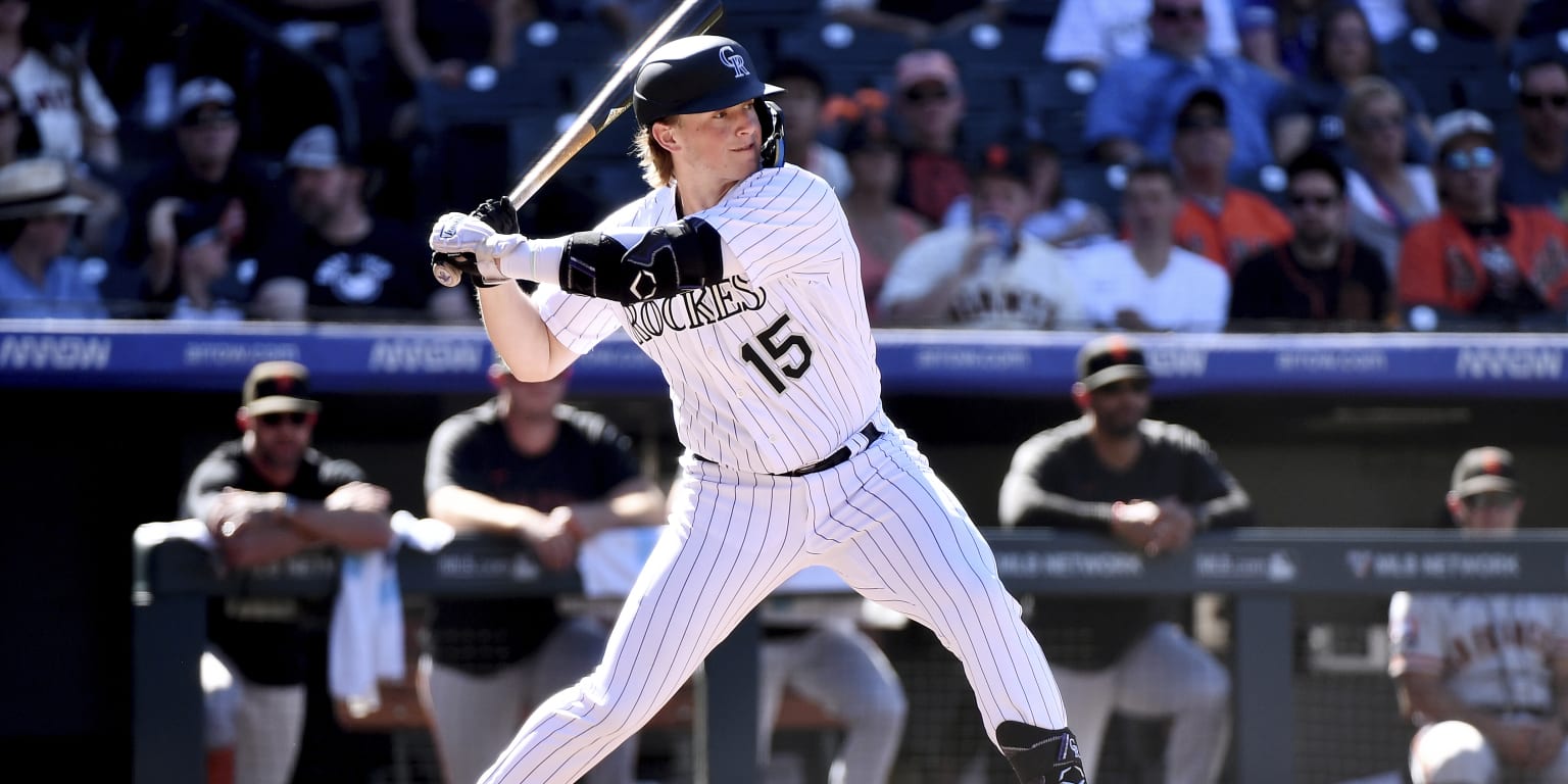 Hunter Goodman's RBI double, 08/28/2023